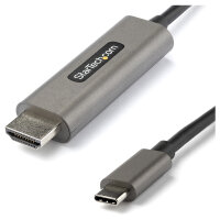 StarTech 1m USB-C auf HDMI Kabel 4K 60Hz mit HDR10 - Ultra HD Video Adapter Kabel - DP 1.4 Alt Mode HBR3 (CDP2HDMM1MH)
