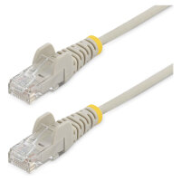 StarTech 0.5 m CAT6 Cable - Slim CAT6 Patch Cord - Grey -...