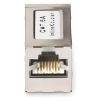 StarTech Shielded RJ45 Coupler, Inline Cat6a Coupler, F/F - Netzwerkkoppler - RJ-45 (W)