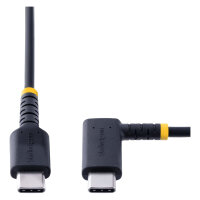 StarTech 1 m USB-C Ladekabel Mit Winkelstecker und 60W PD - Robust - USB-Kabel - 24 pin USB-C (M)