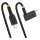StarTech 1 m USB-C Ladekabel Mit Winkelstecker und 60W PD - Robust - USB-Kabel - 24 pin USB-C (M)