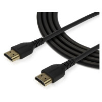 StarTech RHDMM1MP HDMI Kabel (1m, HDMI 2.0, 4k 60Hz, premium High Speed HDMI Kabel mit Ethernet, für Monitore oder TVs)