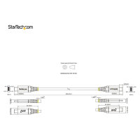 StarTech 50cm USB-C Kabel 10Gbit/s - USB-IF zertifiziertes USB-C Kabel - USB 3.1/3.2 Gen 2 Typ-C Kabel - 100W (5A)