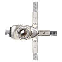 StarTech Slim Lock Noble Wedge Slot Compatible, 6.6ft Locking Cable - Sicherheitskabelschloss - Diebstahlschutz - 2 m - TAA-konform