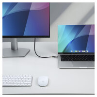 StarTech 1m USB4 Kabel 80Gbps USB-IF-zertifiziertes USB-C Ladekabel 240W 8K 120Hz-4K 240Hz DP2.1monitorkabel Thunderbolt 4