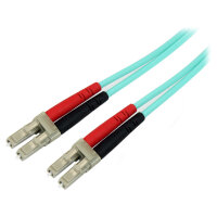 StarTech 10m 10Gb Aqua LC/LC Duplex 50/125 Multimode LSZH...