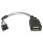 StarTech 6in USB 2.0 Cable - USB A Female to USB Motherboard 4 Pin Header F/F