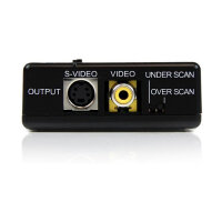 StarTech VGA auf Composite oder S-Video Konverter / Adapter bis zu max. 1600x1200