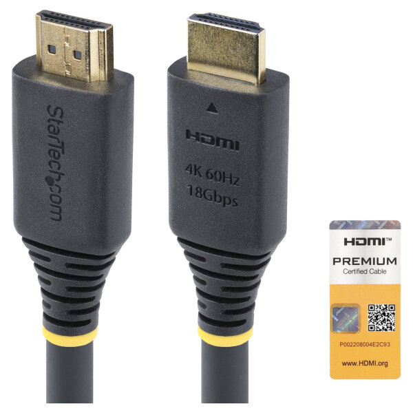 StarTech 10m (32.8ft) Active High Speed HDMI Cable, 4K60Hz