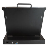 StarTech 1HE KVM Konsole fr Server Racks - VGA KVM - 17 Zoll