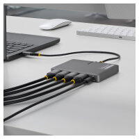 USB-C TO QUAD HDMI ADAPTER ADAPTER 4K 60HZ HDMI PD