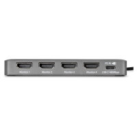USB-C TO QUAD HDMI ADAPTER ADAPTER 4K 60HZ HDMI PD