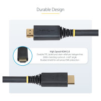 StarTech 15m (49.2ft) Active High Speed HDMI Cable, 4K60Hz