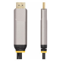 StarTech 30ft (9.15m) USB-C to HDMI 2.0 Active Optical Cable, 4K 60Hz - HDMI cable - 24-pin USB-C ma
