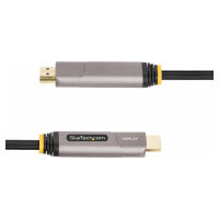StarTech 30ft (9.15m) USB-C to HDMI 2.0 Active Optical Cable, 4K 60Hz - HDMI cable - 24-pin USB-C ma