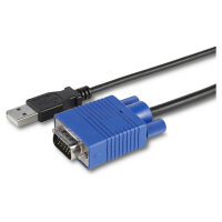 StarTech KVM Console to Laptop USB 2.0 Portable Crash Cart Adapter with File Transfer & Video Capture - Portable KVM Console