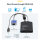StarTech KVM Console to Laptop USB 2.0 Portable Crash Cart Adapter with File Transfer & Video Capture - Portable KVM Console