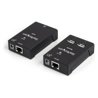StarTech 4-Port USB 2.0-Over-Cat5-or-Cat6 Extender - 165ft (50m)