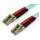 StarTech 10m OM4 LC to LC Multimode Duplex Fiber Optic Patch Cable- Aqua - 50/125 - Fiber Optic Cable - 40/100Gb - LSZH