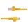 StarTech 0.5m Yellow Cat5e Patch Cable with Snagless RJ45 Connectors - Short Ethernet Cable - 0.5 m Cat 5e UTP Cable