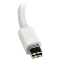 StarTech Mini DisplayPort to VGA Video Adapter Converter - White