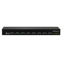 StarTech 8 Port USB auf Seriell Adapter Hub - USB auf RS232 Port Adapter mit Daisy Chain - Rackmontierbar