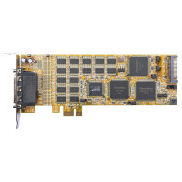 StarTech 16 Port PCI Express Seriell Karte - Low Profile - High Speed PCIe Seriell Karte mit 16 DB9 RS232 Ports