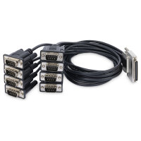 StarTech 16 Port PCI Express Seriell Karte - Low Profile - High Speed PCIe Seriell Karte mit 16 DB9 RS232 Ports