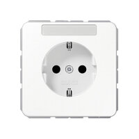 Jung CD1520BFKINAWW SCHUKO Steckdose m.Schriftfeld 16A...