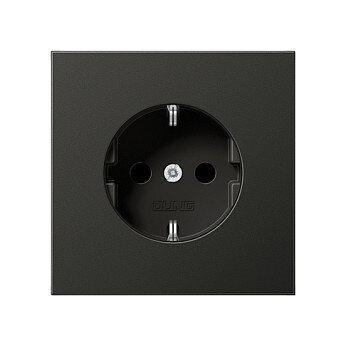 Jung AL1520AN SCHUKO Steckdose 16A 250V LS anthrazit lack