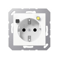 Jung A5520.30WW FI-SCHUKO Steckdose (RCD) 16A 250V...
