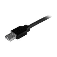 StarTech 15m aktives USB 2.0 A auf B Kabel - Stecker/Stecker - USB Druckerkabel 1x USB A / 1x USB B - Schwarz