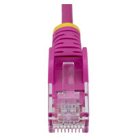 StarTech.com 3m Pink Slim CAT6 Ethernet Cable, Snagless, 28AWG, LSZH - Patch-Kabel - RJ-45 (M)
