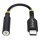 StarTech.com USB-C Audio Adapter to 3.5mm TRRS Jack, Headphone Aux Dongle