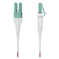 StarTech.com 7m (23ft) LC/LC (UPC) OM4 Multimode Fiber Optic Cable, OFNR - Patch-Kabel - LC/UPC Duplex Multi-Mode (M)