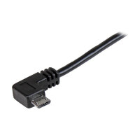 StarTech.com Micro USB Lade- und Sync-Kabel St/St - Rechts gewinkelt Micro-USB - 0,5m - USB-Kabel - Micro-USB Typ B (M)
