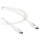 StarTech Thunderbolt 3 Cable - 20Gbps - 1m - White - Thunderbolt USB and DisplayPort Compatible