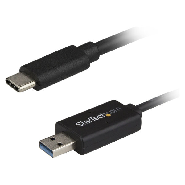 StarTech USB-C auf USB Datentransferkabel fr Mac und Windows - USB 3.0 - USB C Datenkabel / Linkkabel - USB Type C Kabel