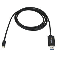 StarTech USB-C auf USB Datentransferkabel fr Mac und Windows - USB 3.0 - USB C Datenkabel / Linkkabel - USB Type C Kabel