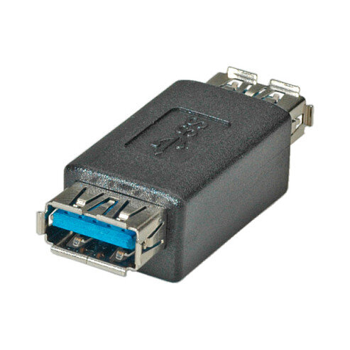ROLINE USB 3.2 Gen 1 Gender Changer, Typ A BU/BU