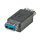 ROLINE USB 3.2 Gen 1 Gender Changer, Typ A BU/BU