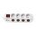ROLINE 4-fach Steckdosenleiste mit Schalter, UTE Version, USB-Charger A+C, 1,5 m
