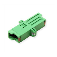 ROLINE LWL-Kupplung LSH Simplex, Single Mode, grn