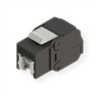 ROLINE Cat.6A (Class EA) Keystone, RJ-45, ungeschirmt,...
