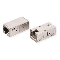 ROLINE RJ-45 Kupplung geschirmt, Cat.6A (Class EA), Metallgehuse