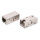 ROLINE RJ-45 Kupplung geschirmt, Cat.6A (Class EA), Metallgehuse