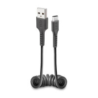 SBS Lade-/Datenkabel USB-A auf USB-C 17cm bis 50cm...