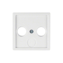 Berker 12036089 Zentralstück für Antennen-Steckdose 2 u 3 Loch