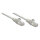 Patchkabel RJ45 U/UTP Cat6 10m Hebelschutz grau