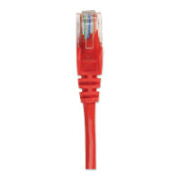Patchkabel RJ45 U/UTP Cat6 1.00m Hebelschutz rot